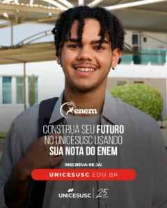 entrar no unicesusc usando a nota do enem