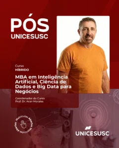 UNICESUSC lança MBA em Inteligência Artificial, Ciência de Dados e Big Data