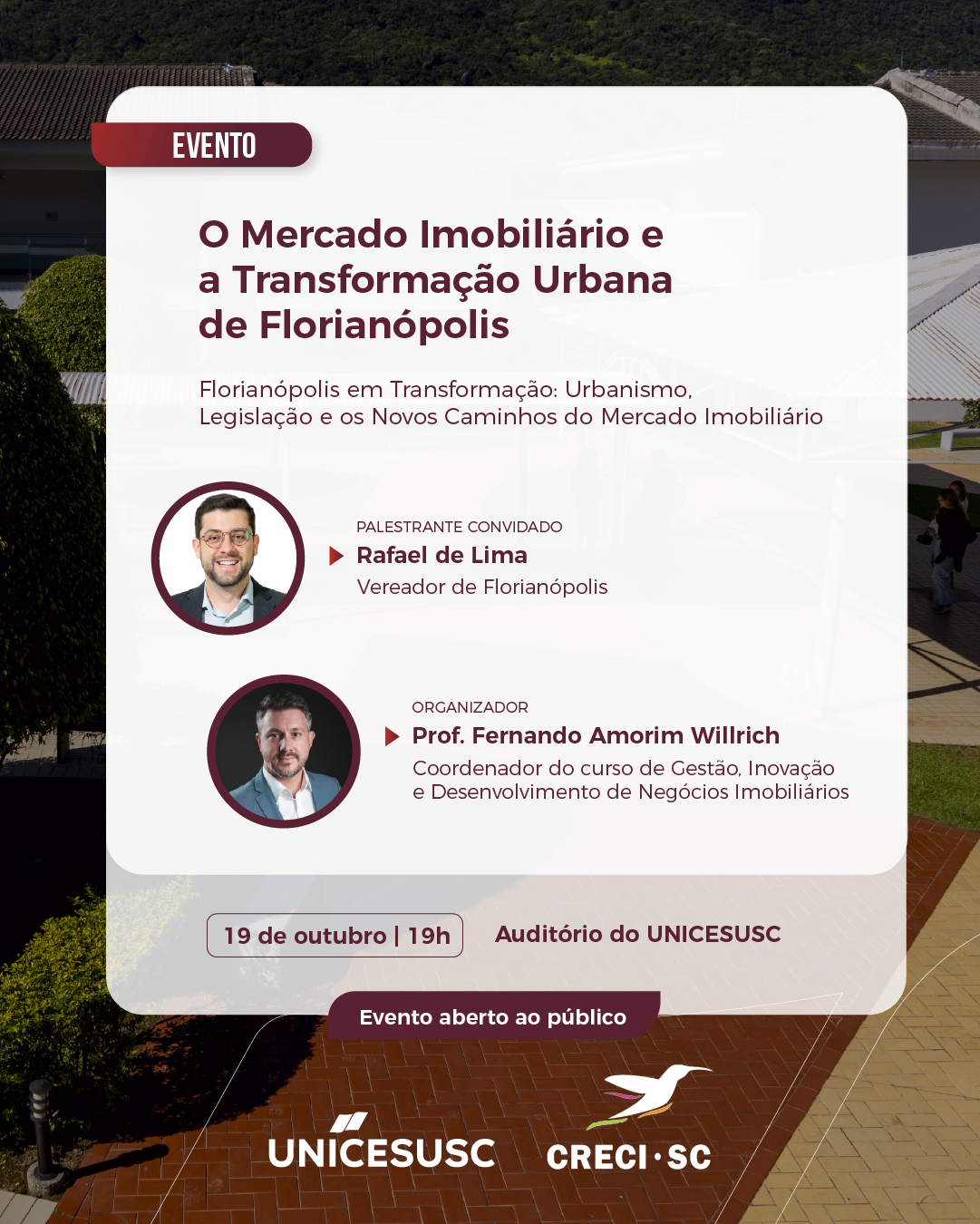 Conexão Imobiliária debate a transformação urbana de Florianópolis no UNICESUSC