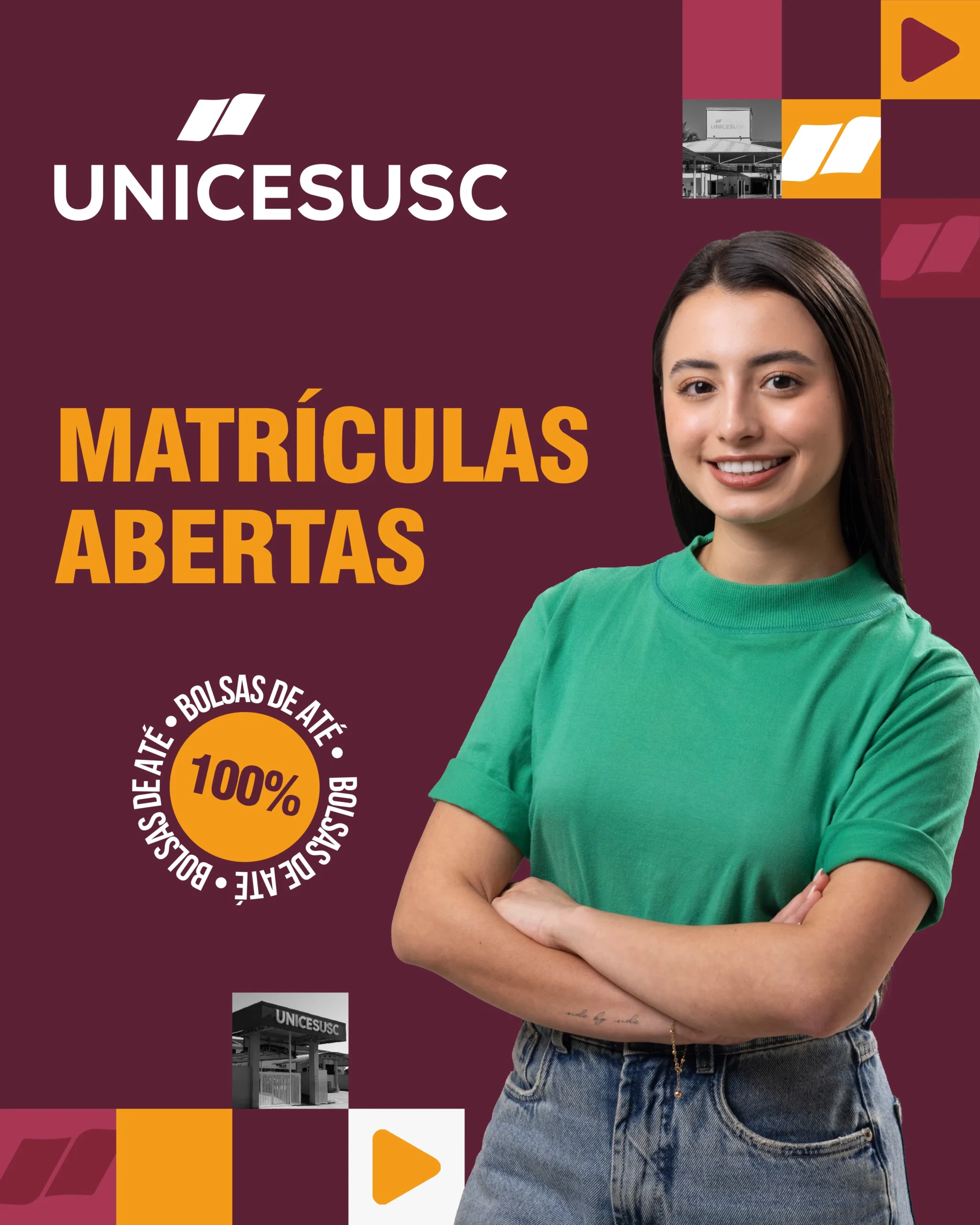 UNICESUSC está com matrículas abertas para 2027/1